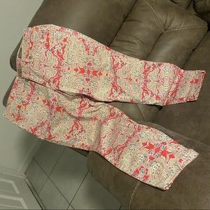 Vintage pants with designs